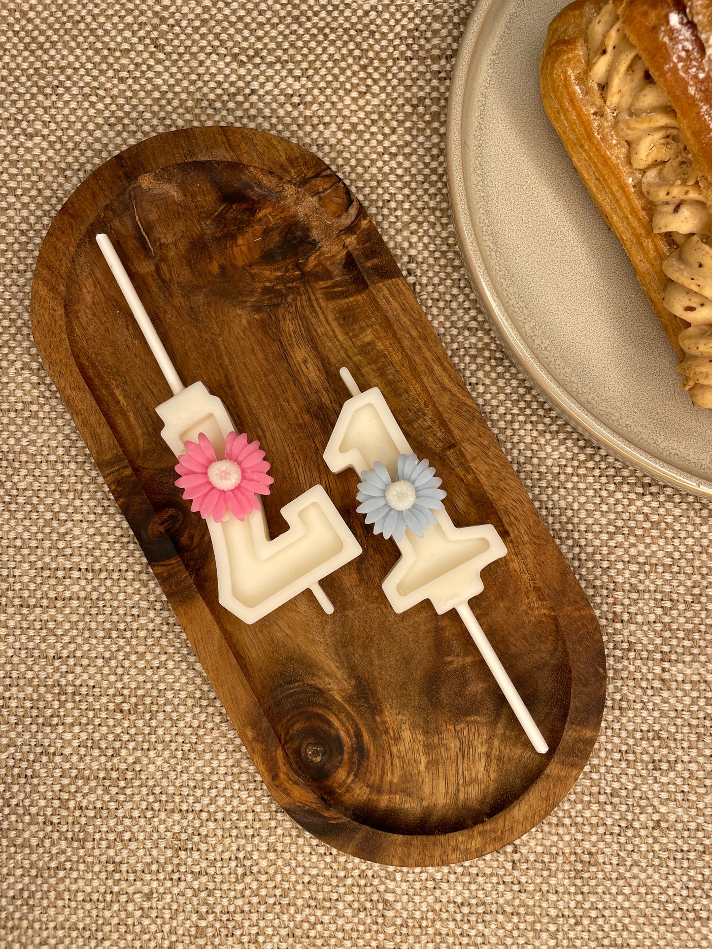 Bougie anniversaire chiffre MARGUERITE