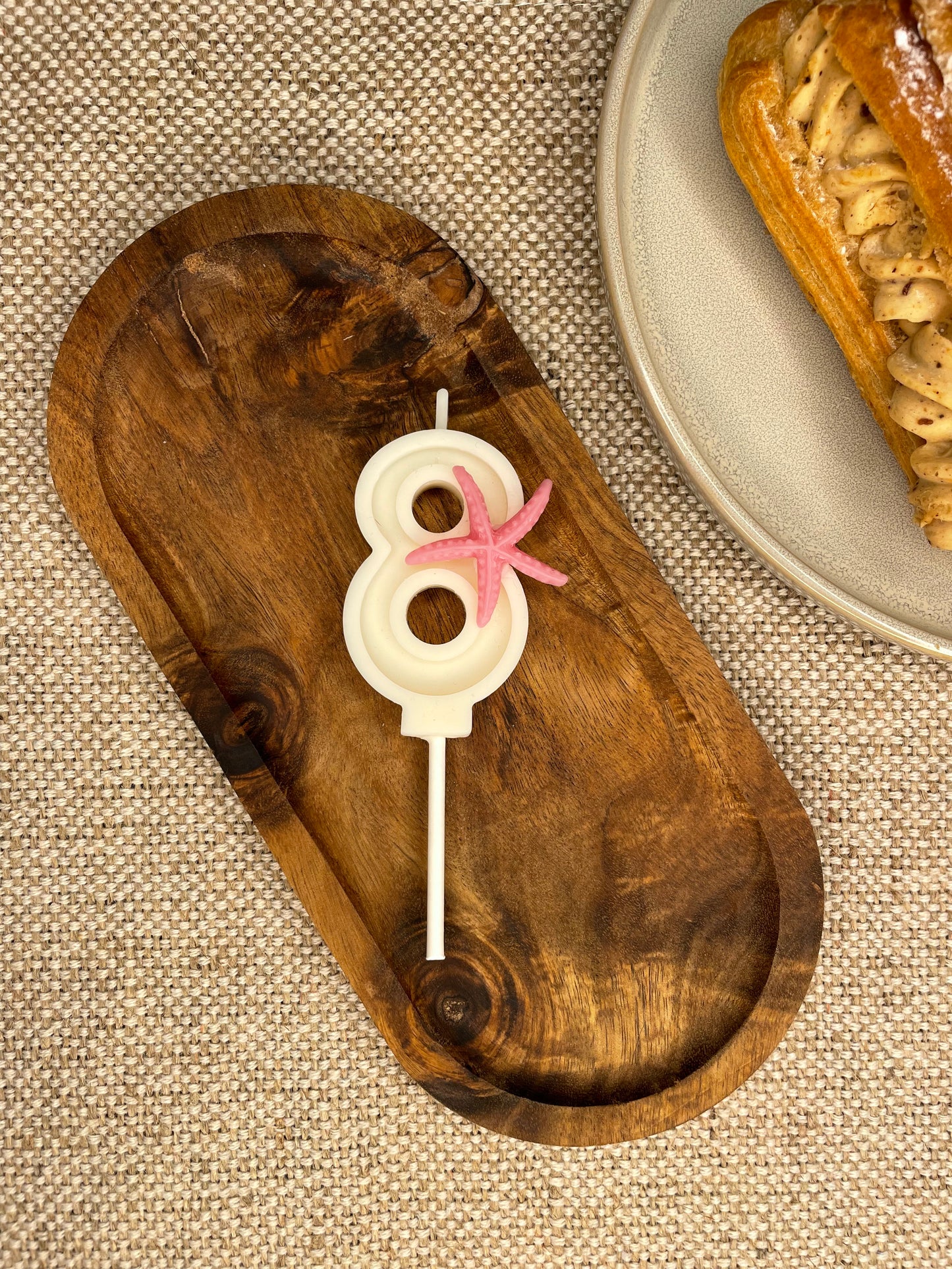 Bougie anniversaire chiffre OCÉAN