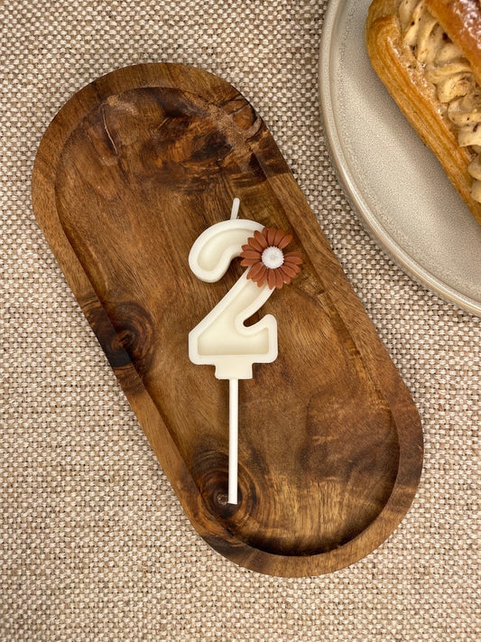 Bougie anniversaire chiffre MARGUERITE