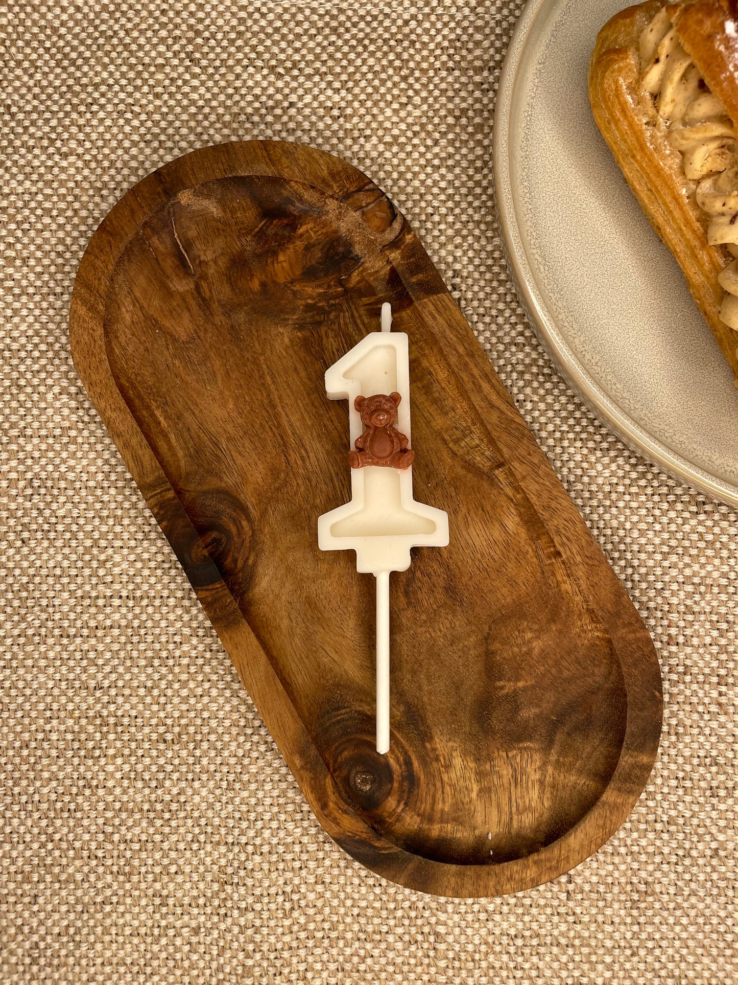 Bougie anniversaire chiffre OURSONS