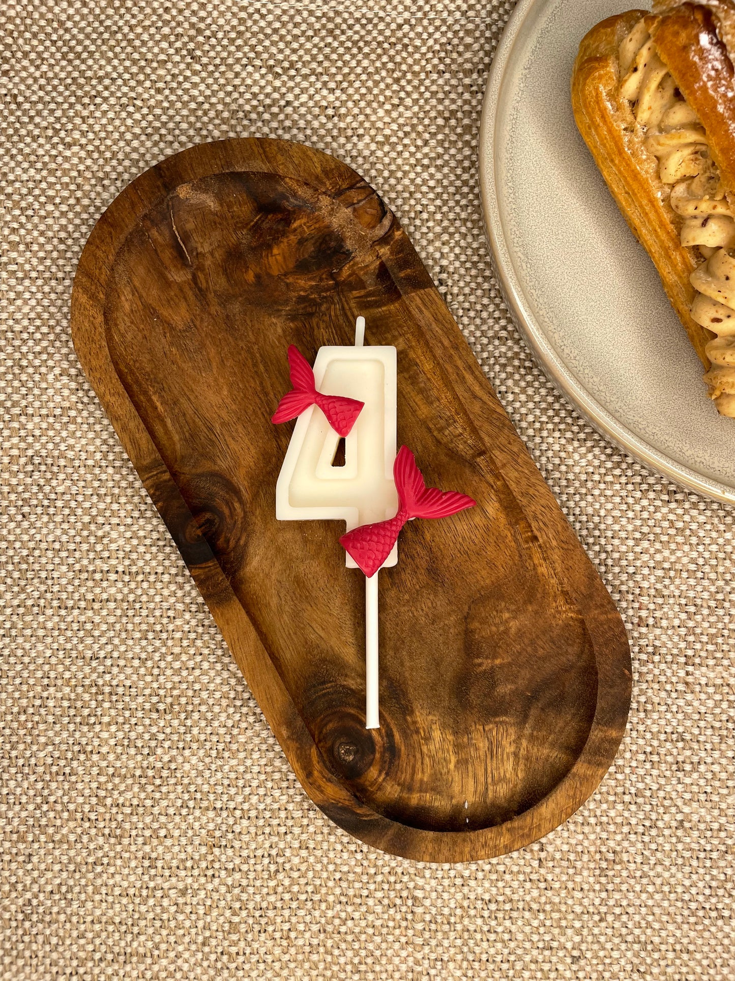 Bougie anniversaire chiffre SIRÈNE